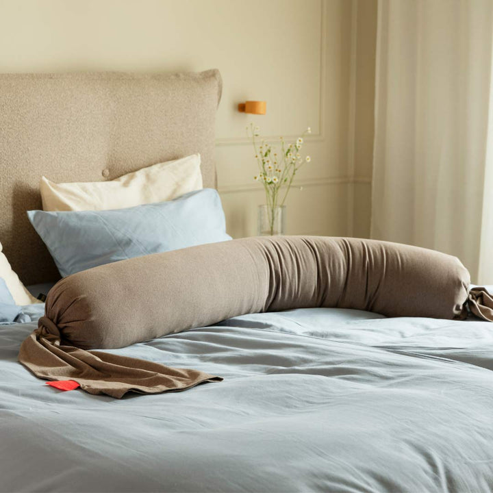bbhugme Pregnancy Pillow - Hazel Brown-Pregnancy Pillows-Hazel Brown- | Natural Baby Shower