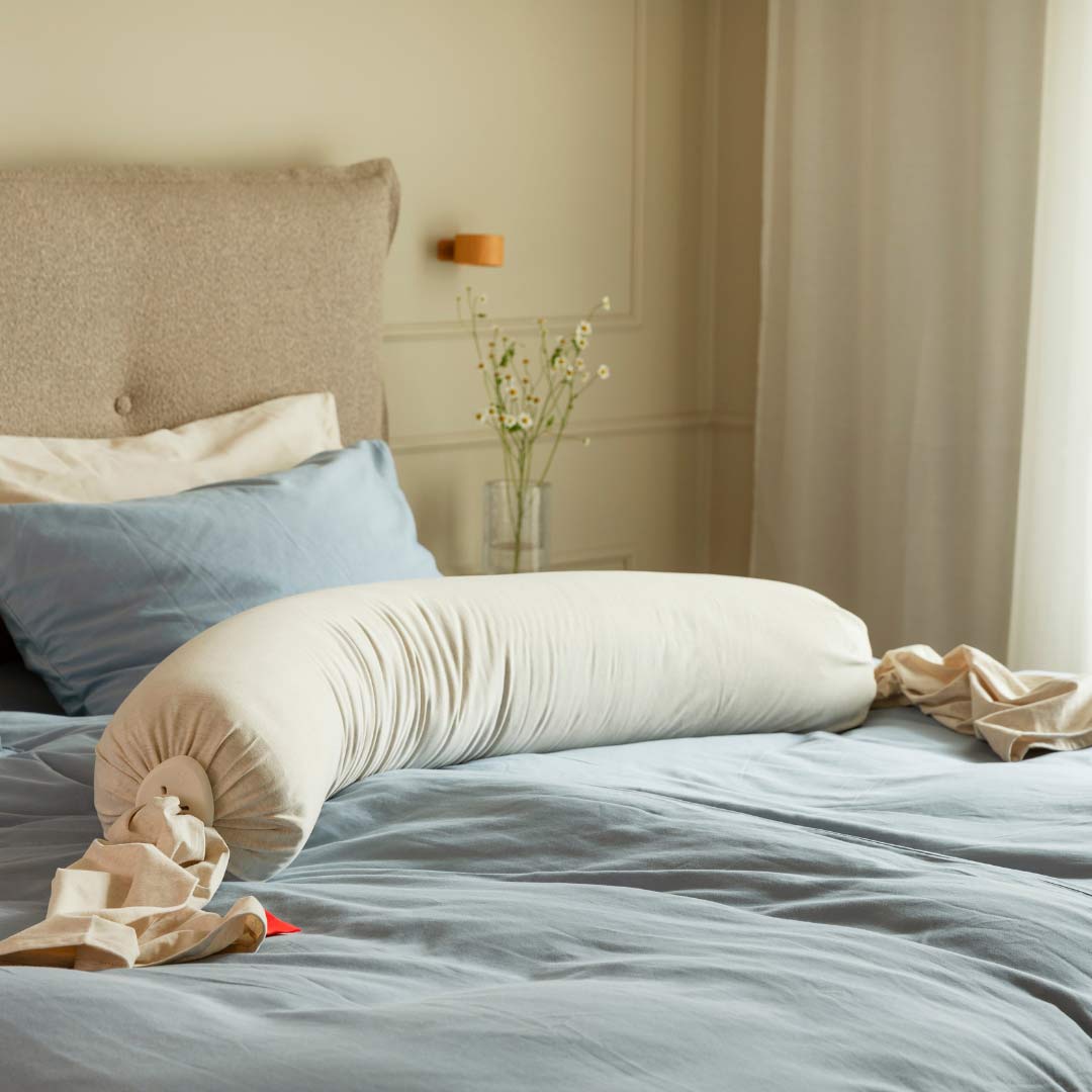 bbhugme Pregnancy Pillow - Soft White-Pregnancy Pillows-Soft White- | Natural Baby Shower