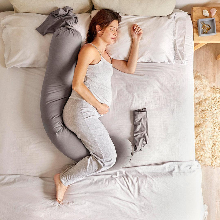 bbhugme Pregnancy Pillow - Stone-Pregnancy Pillows- | Natural Baby Shower