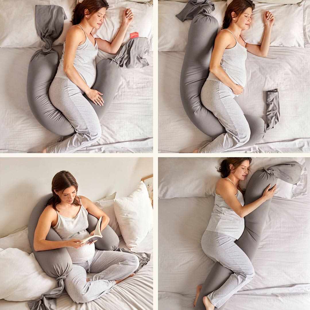 bbhugme Pregnancy Pillow - Stone-Pregnancy Pillows- | Natural Baby Shower
