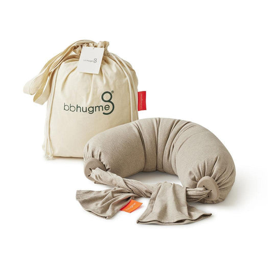 bbhugme Nursing Pillow - Seashell Beige-Nursing Pillows-Seashell Beige- | Natural Baby Shower