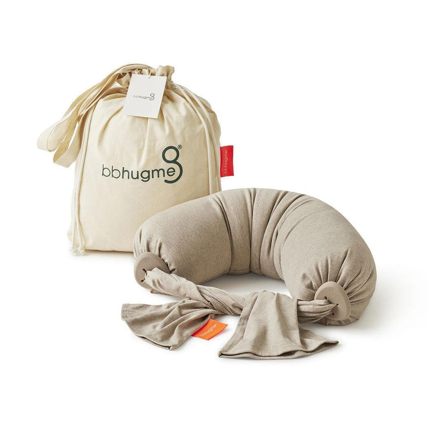 bbhugme Nursing Pillow - Seashell Beige-Nursing Pillows-Seashell Beige- | Natural Baby Shower