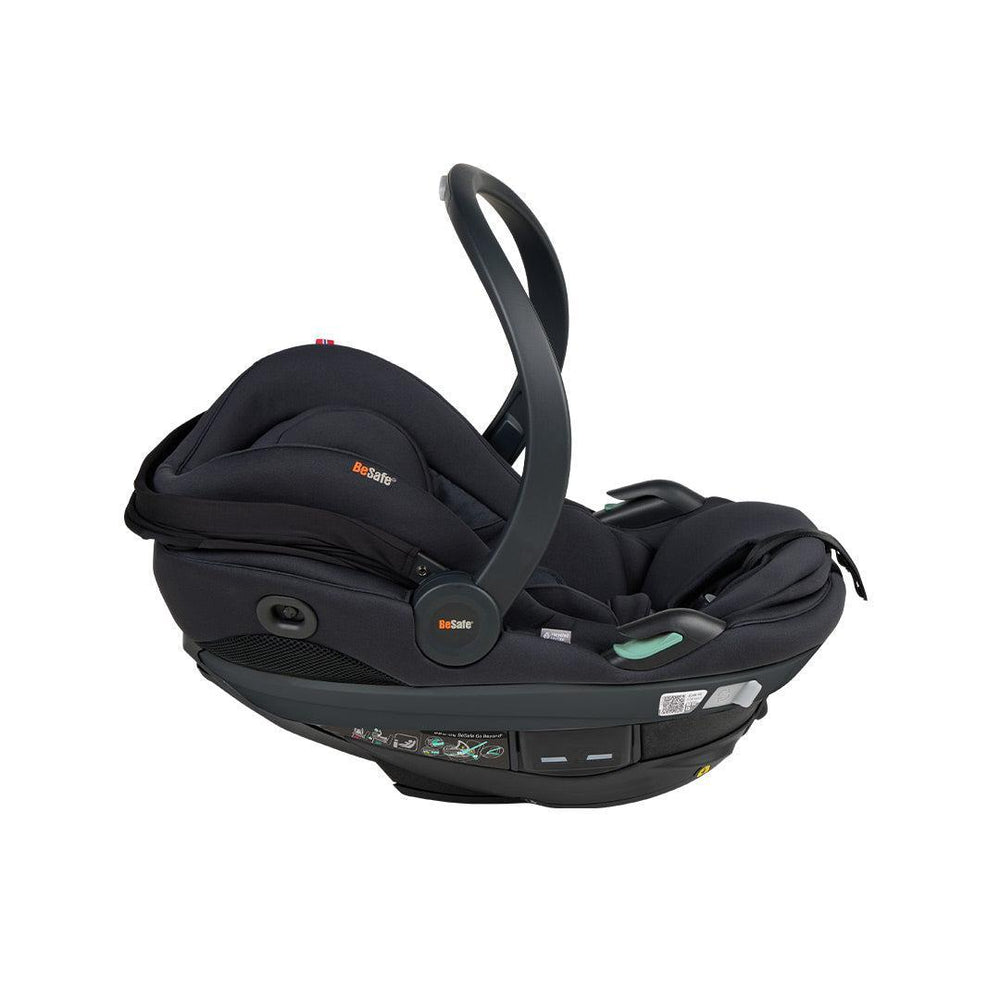 BeSafe Go Beyond 2 Car Seat - Black Softbreeze-Car Seats-Black Softbreeze- | Natural Baby Shower