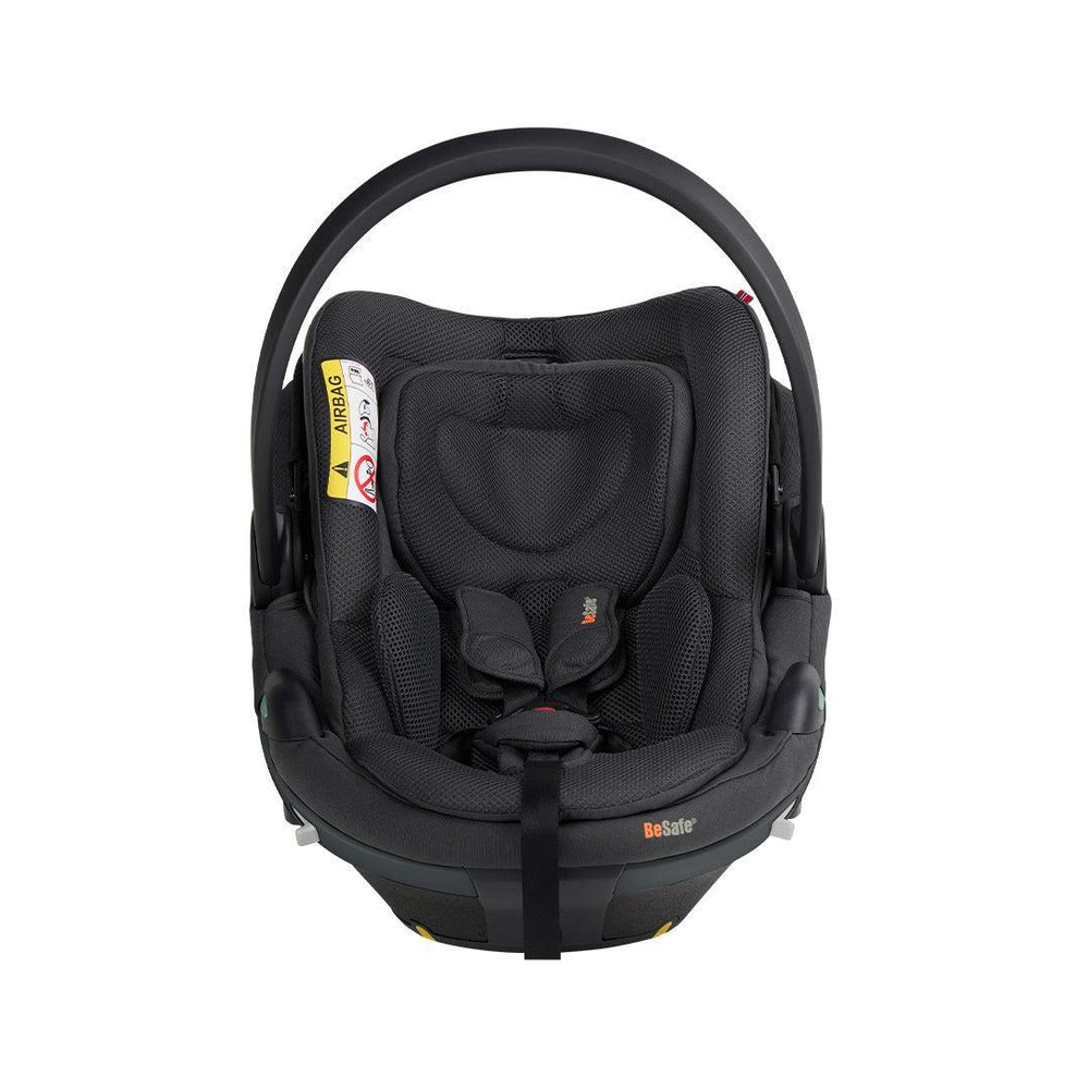 BeSafe Go Beyond 2 Car Seat - Black Softbreeze-Car Seats-Black Softbreeze- | Natural Baby Shower