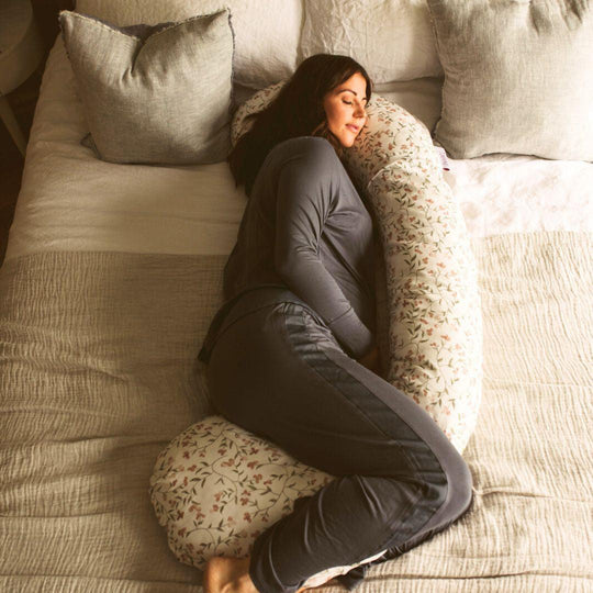 BellaMoon 3-In-1 Pregnancy Pillow - Field of Blossoms-Pregnancy Pillows-Field of Blossoms- | Natural Baby Shower