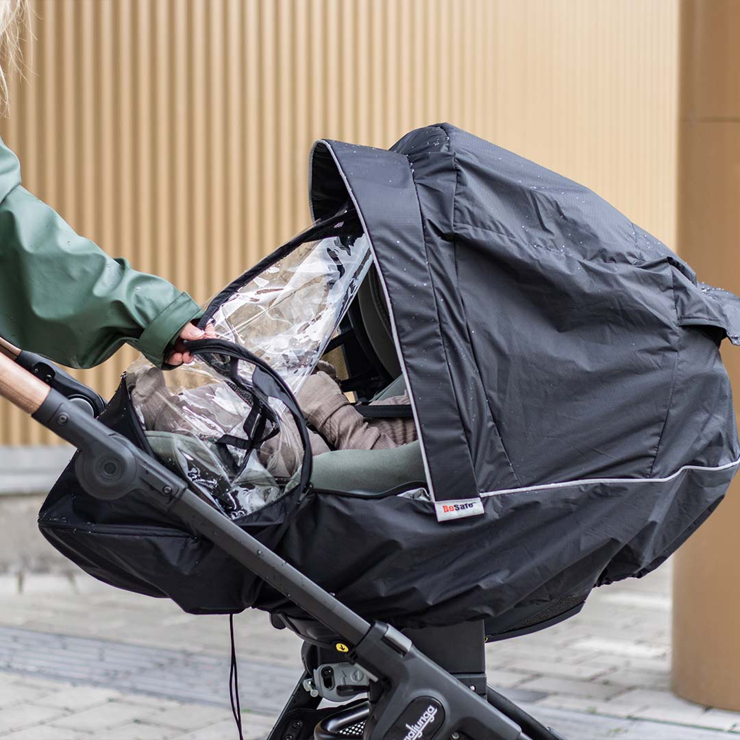 BeSafe Rain Shield 2 - Black-Car Seat Raincovers-Black- | Natural Baby Shower