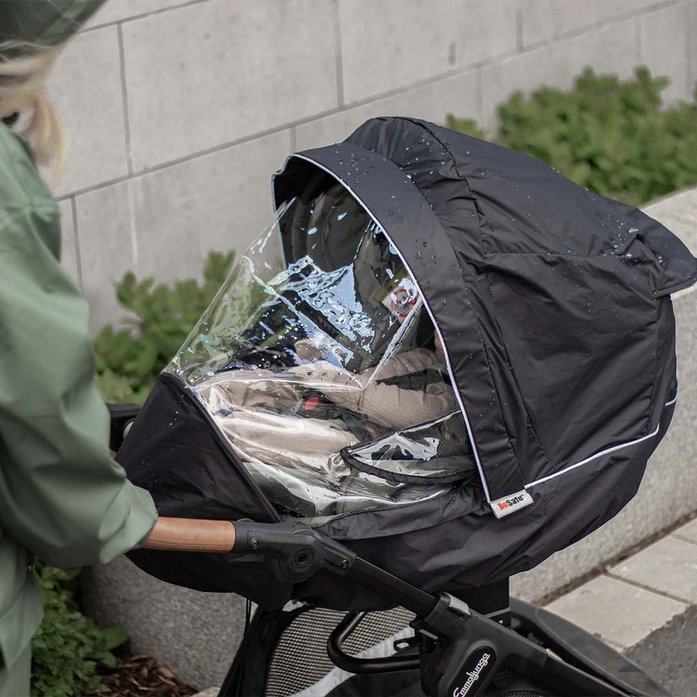 BeSafe Rain Shield 2 - Black-Car Seat Raincovers-Black- | Natural Baby Shower