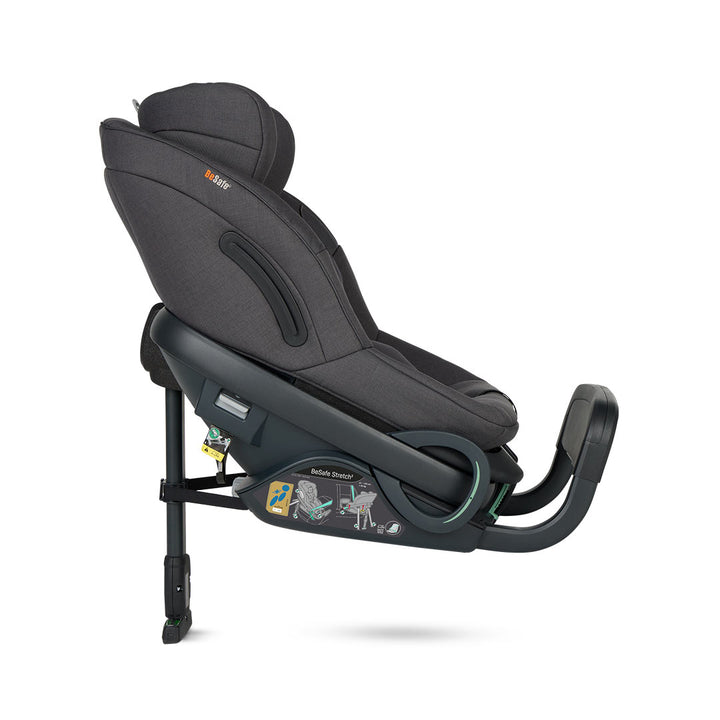 BeSafe Stretch 2 Car Seat - Dark Grey Melange-Car Seats-Dark Grey Melange- | Natural Baby Shower