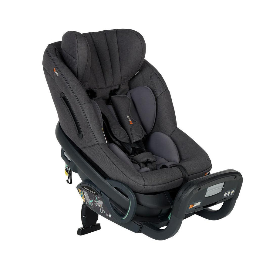 BeSafe Stretch 2 Car Seat - Dark Grey Melange-Car Seats-Dark Grey Melange- | Natural Baby Shower