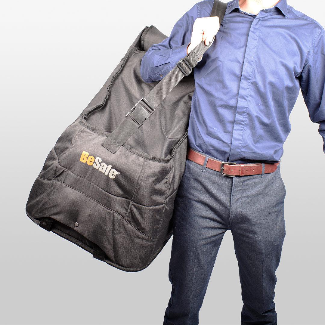 BeSafe Transport Protection Bag - Black-Car Seat Transport Bags- | Natural Baby Shower