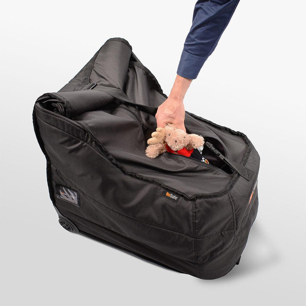 Outlet - BeSafe Transport Protection Bag - Black-Car Seat Transport Bags- | Natural Baby Shower
