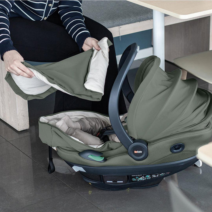 BeSafe Wind & Weather Cover - Meadow Green-Baby Carrier Covers-Meadow Green- | Natural Baby Shower