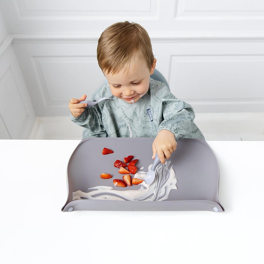 Bibado Dine & Discover Placemat - Mist-Placemats-Mist-One Size | Natural Baby Shower