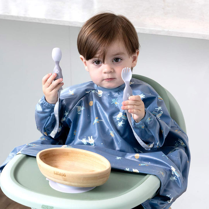 Bibado Handi No Drop Baby Cutlery - Mist-Cutlery-Mist- | Natural Baby Shower
