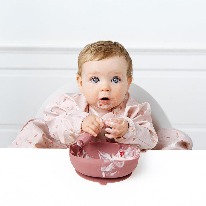 Bibado The Learning Curve™ Bowl - Blush-Bowls-Blush-One Size | Natural Baby Shower