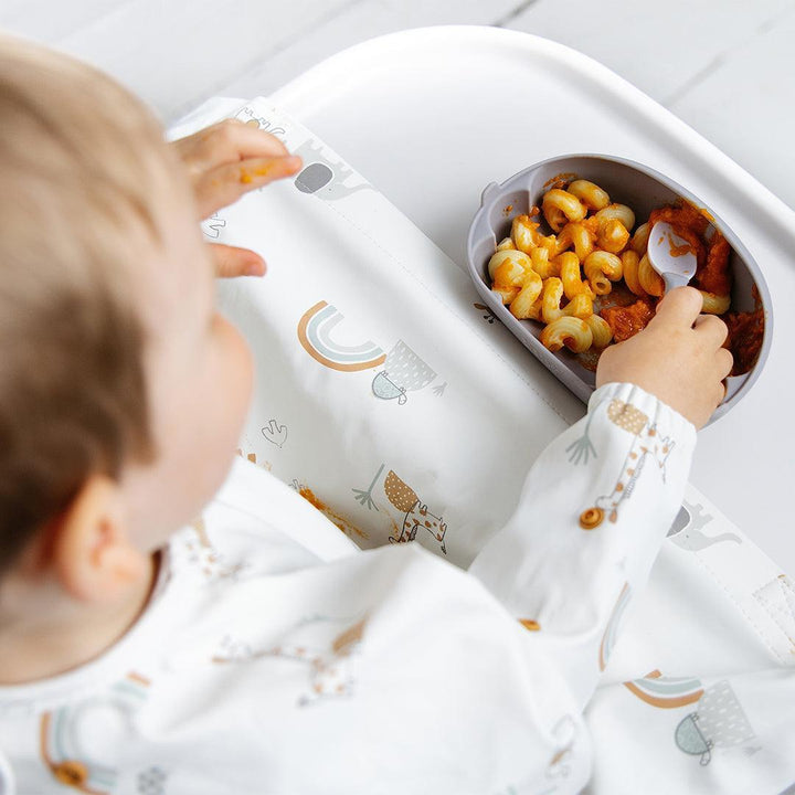 Bibado The Learning Curve™ Bowl - Mist-Bowls-Mist-One Size | Natural Baby Shower