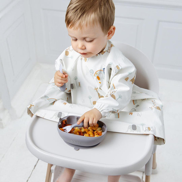 Bibado The Learning Curve™ Bowl - Mist-Bowls-Mist-One Size | Natural Baby Shower