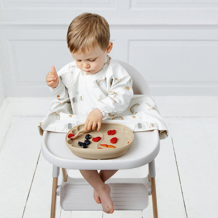 Bibado The Learning Curve™ Plate - Fawn-Plates-Fawn-One Size | Natural Baby Shower