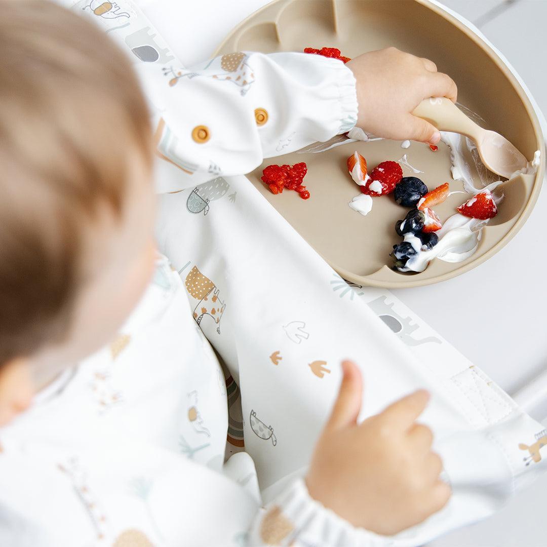 Bibado The Learning Curve™ Plate - Fawn-Plates-Fawn-One Size | Natural Baby Shower