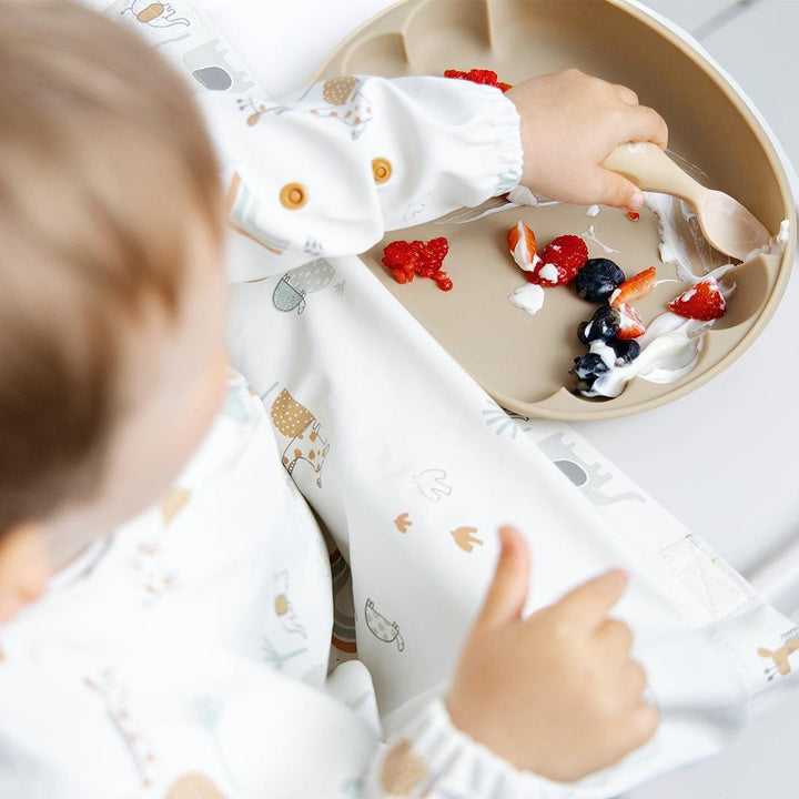 Bibado The Learning Curve™ Plate - Fawn-Plates-Fawn-One Size | Natural Baby Shower