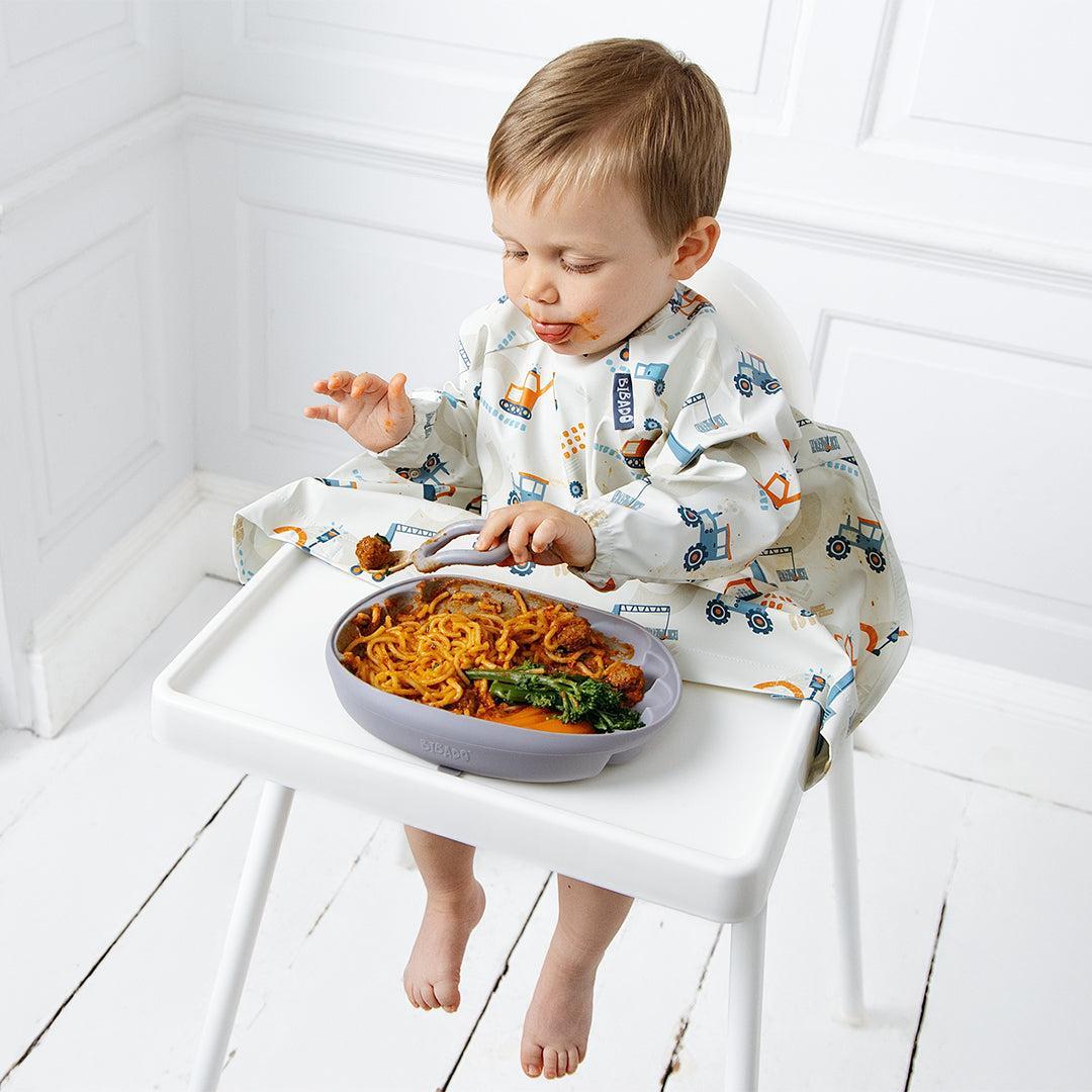 Bibado The Learning Curve™ Plate - Mist-Plates-Mist-One Size | Natural Baby Shower