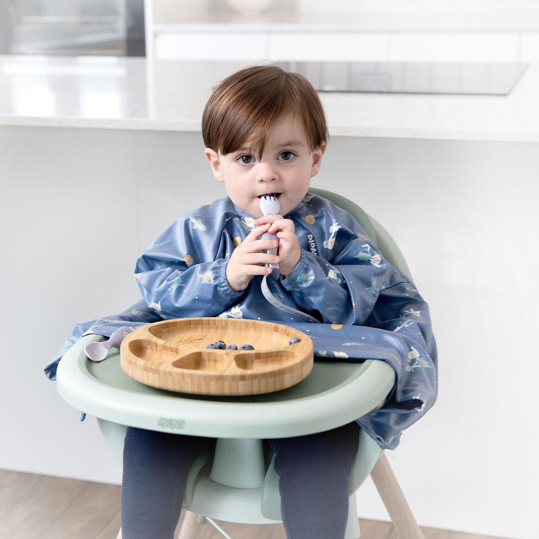 Bibado Long Sleeve Coverall Weaning Bib - Astro Adventure-Bibs-Astro Adventure- | Natural Baby Shower
