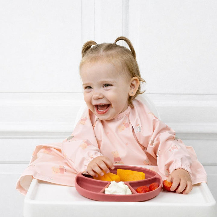 bibado-silicone-plate-blush-lifestyle-3 | Natural Baby Shower