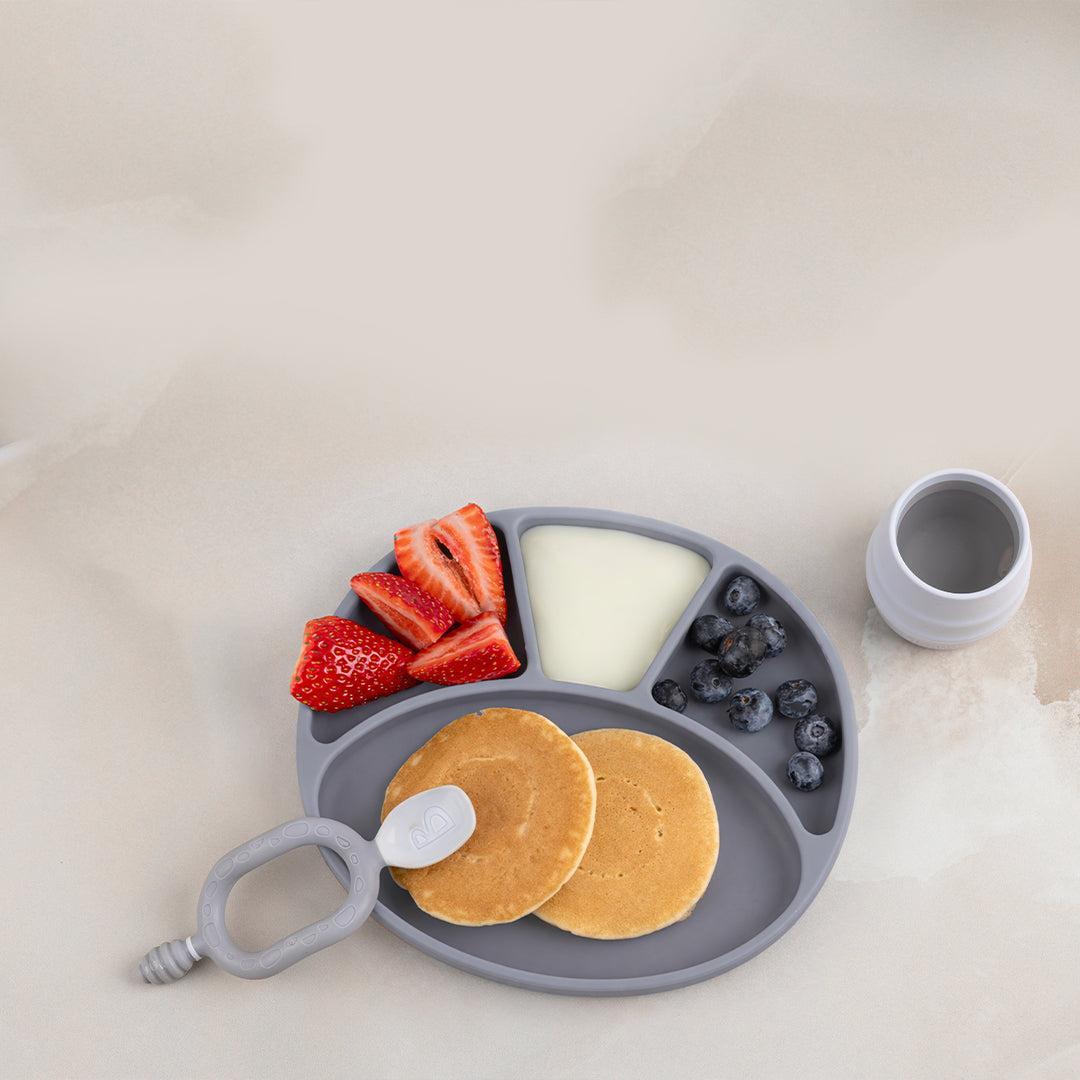 Bibado Silicone Plate - Mist-Plates- | Natural Baby Shower