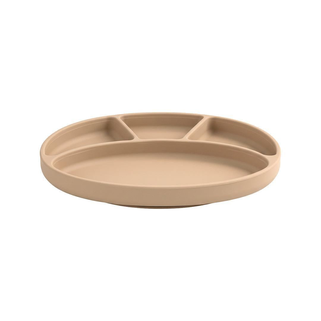 bibado-silicone-plate-fawn-flat | Natural Baby Shower