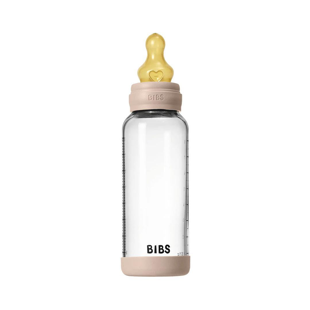 BIBS Baby Glass Bottle Complete Set Blush1