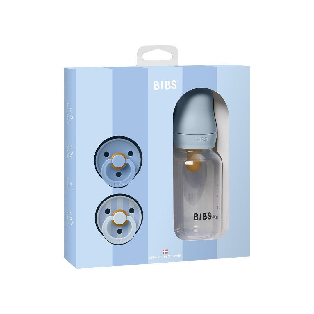BIBS Gift Set Baby Sprinkle - Baby Blue-Baby Bottles-Baby Blue-1 | Natural Baby Shower