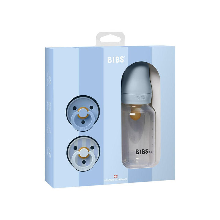 BIBS Gift Set Baby Sprinkle - Baby Blue-Baby Bottles-Baby Blue-1 | Natural Baby Shower