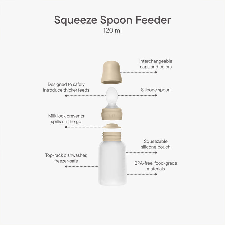 BIBS Spoon Feeder Squeeze - Petal