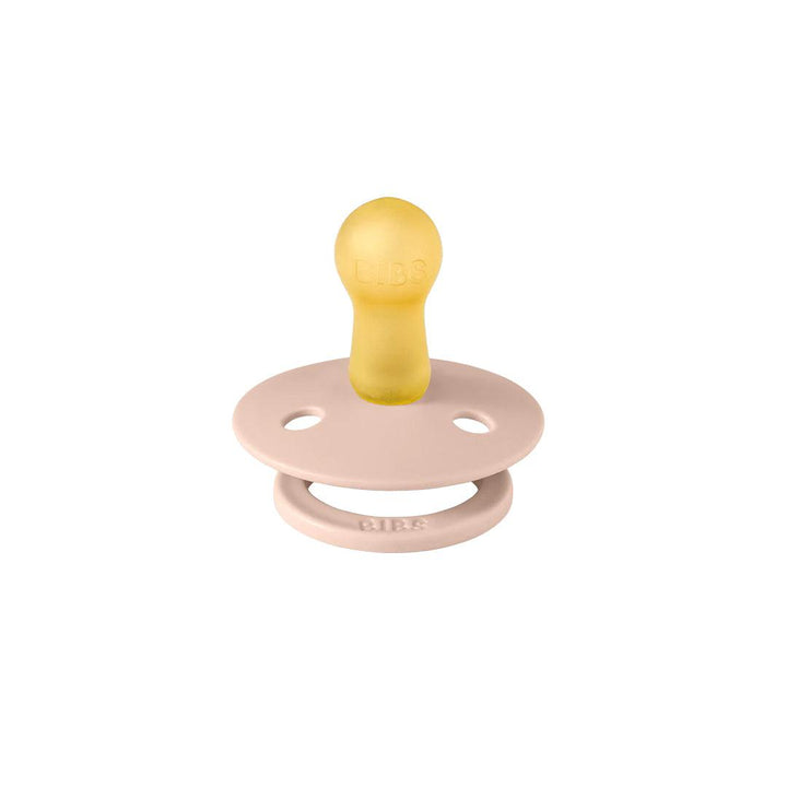 BIBS Studio Block Latex Pacifier - 2 Pack - Blush Mix-Pacifiers-Size 1- | Natural Baby Shower