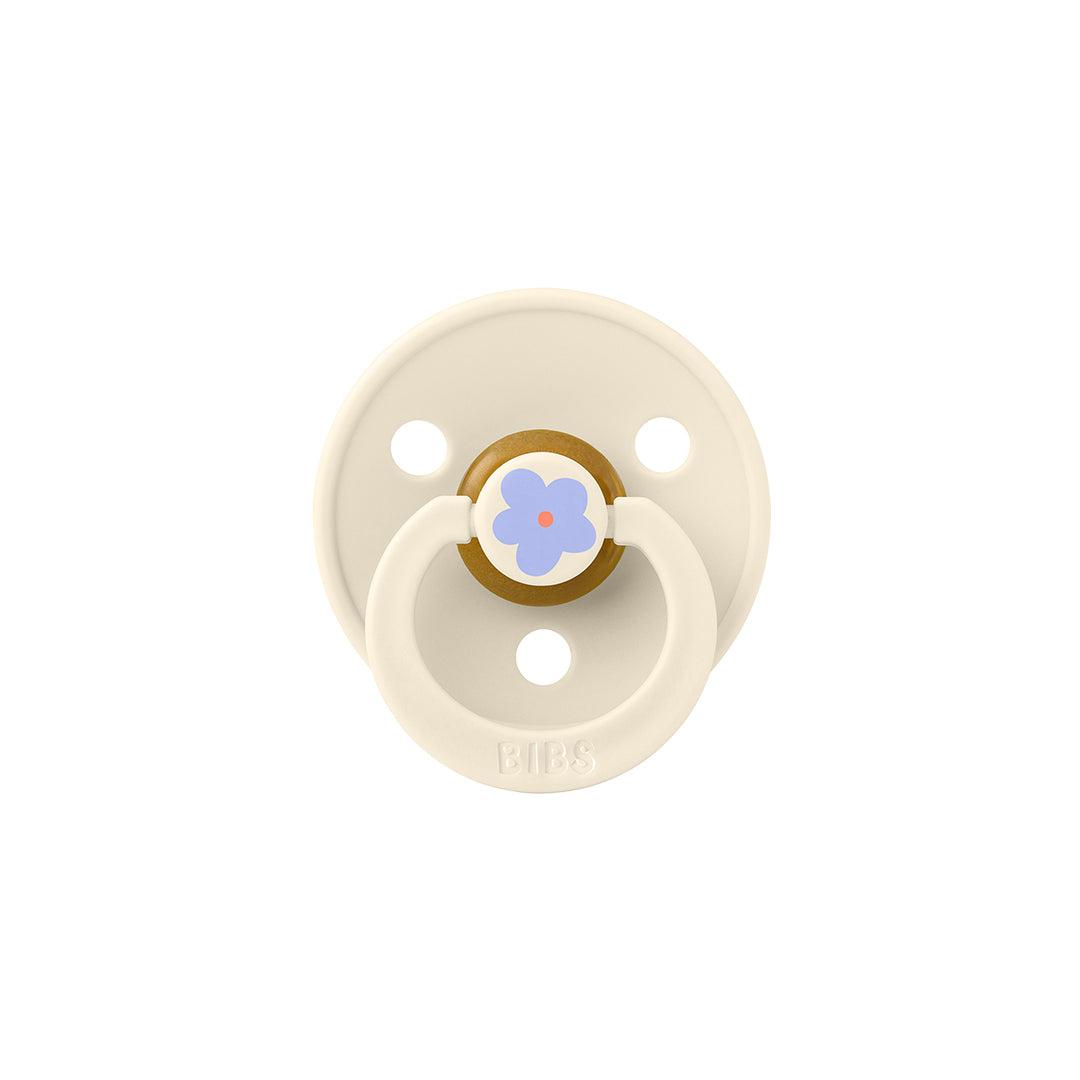 BIBS Studio Latex Pacifier - 2 Pack - Ivory Mix - Jasmine-Pacifiers- | Natural Baby Shower