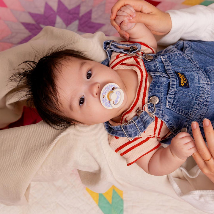 BIBS Studio Latex Pacifier - 2 Pack - Ivory Mix - Jasmine-Pacifiers- | Natural Baby Shower