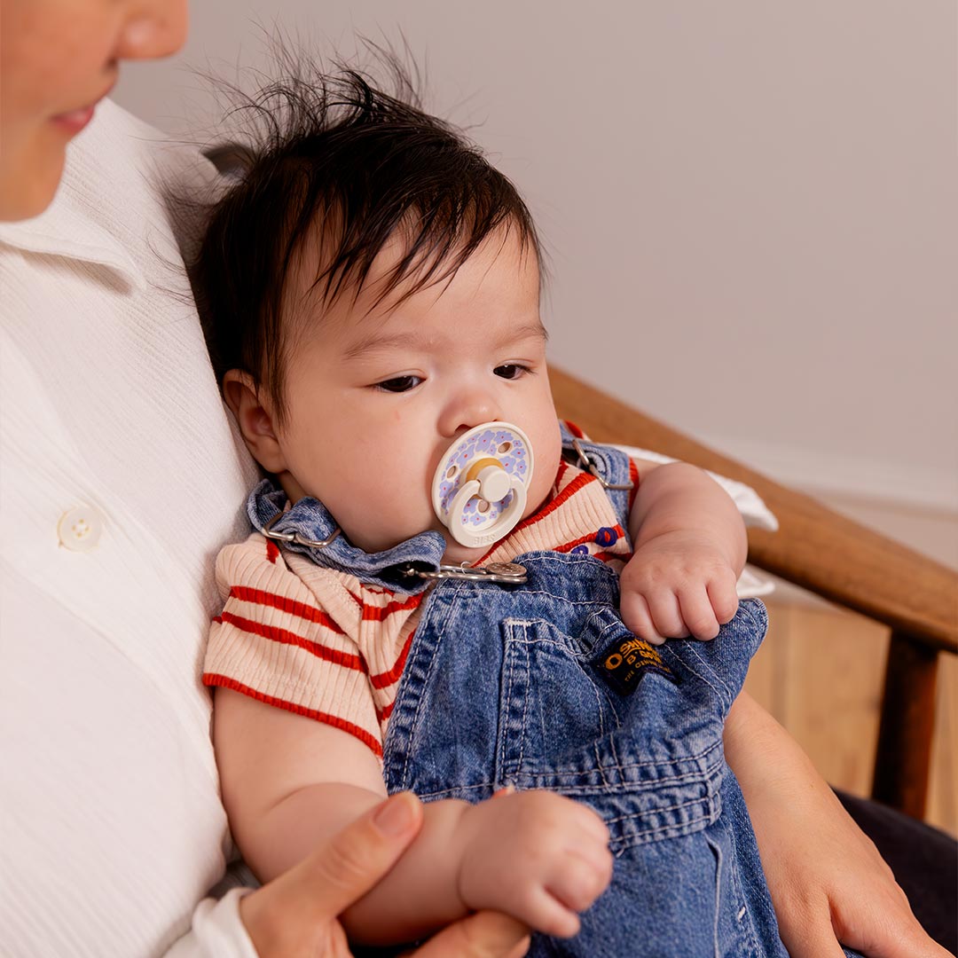 BIBS Studio Latex Pacifier - 2 Pack - Ivory Mix - Jasmine-Pacifiers- | Natural Baby Shower