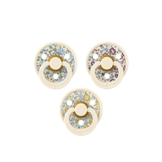 BIBS X LIBERTY Try-It Eloise Colour Pacifiers - 3 Pack-Pacifiers-Liberty- | Natural Baby Shower