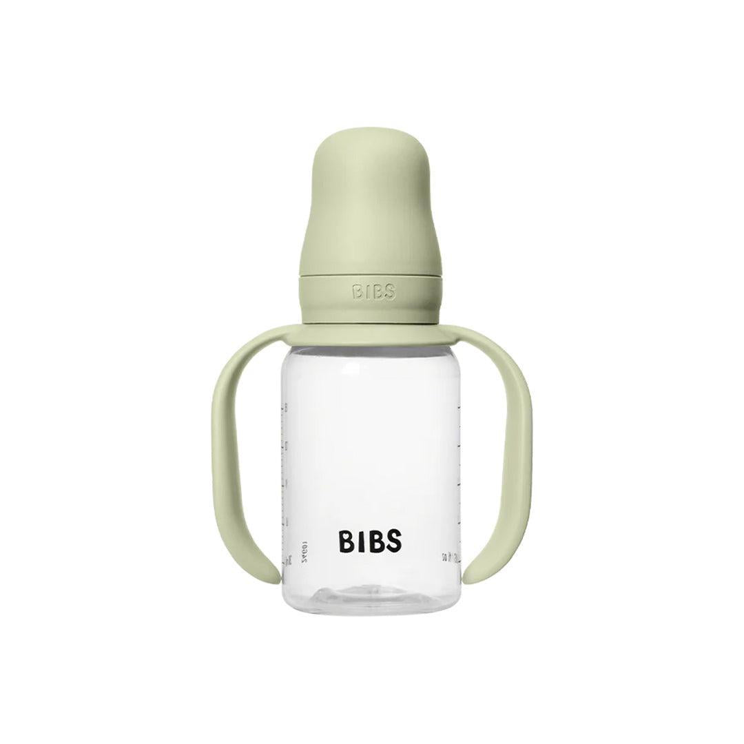 BIBS World Baby Sippy Bottle Spout Silicone 1 Pack 150ml - Sage-Baby Bottles-Sage-150ml | Natural Baby Shower