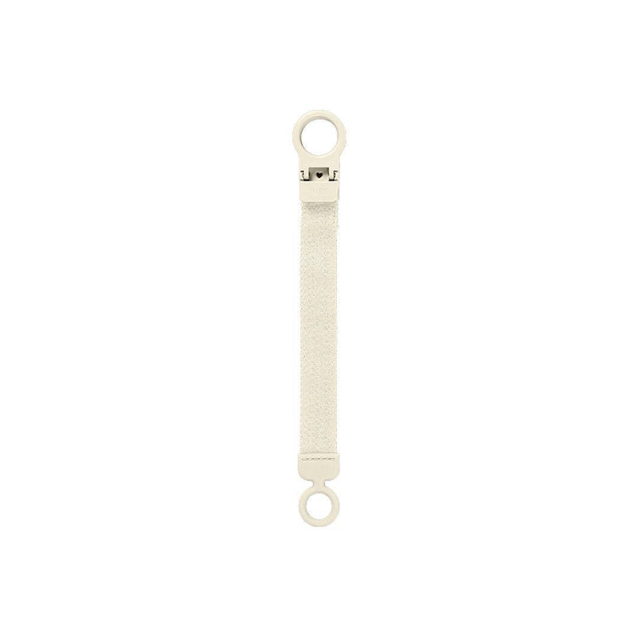 BIBS World BIBS Pacifier Clip Loop - Ivory-Pacifier Clips-Ivory-One Size | Natural Baby Shower