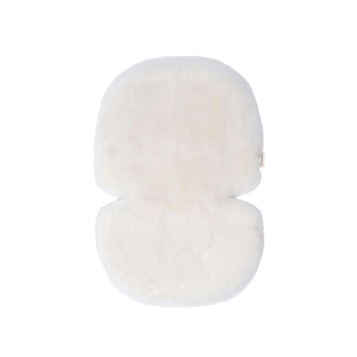 Binibamba Sheepskin Snuggler - Chalk-Seat Liners-Chalk-One Size | Natural Baby Shower
