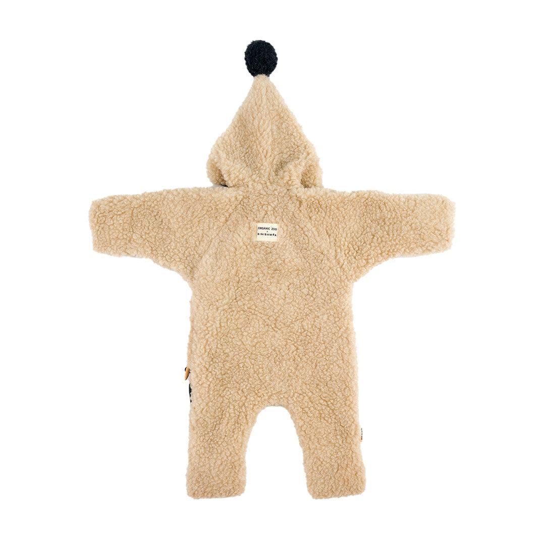 Binibamba X Organic Zoo Merino Snugglesuit - Peanut-Pramsuits-0-6m- | Natural Baby Shower