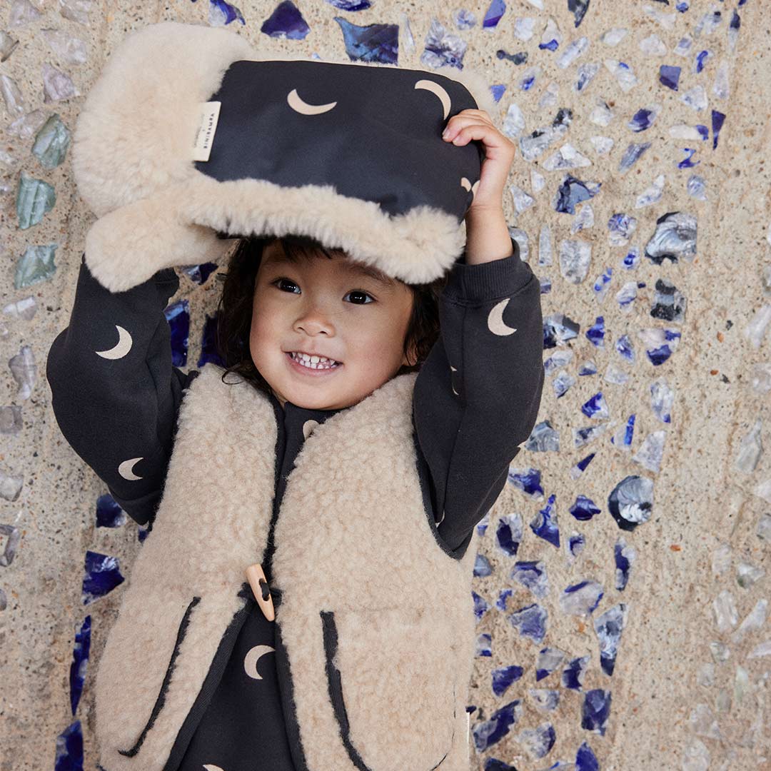 Binibamba X Organic Zoo Merino Snugglevest - Peanut-Tops-0-6m- | Natural Baby Shower