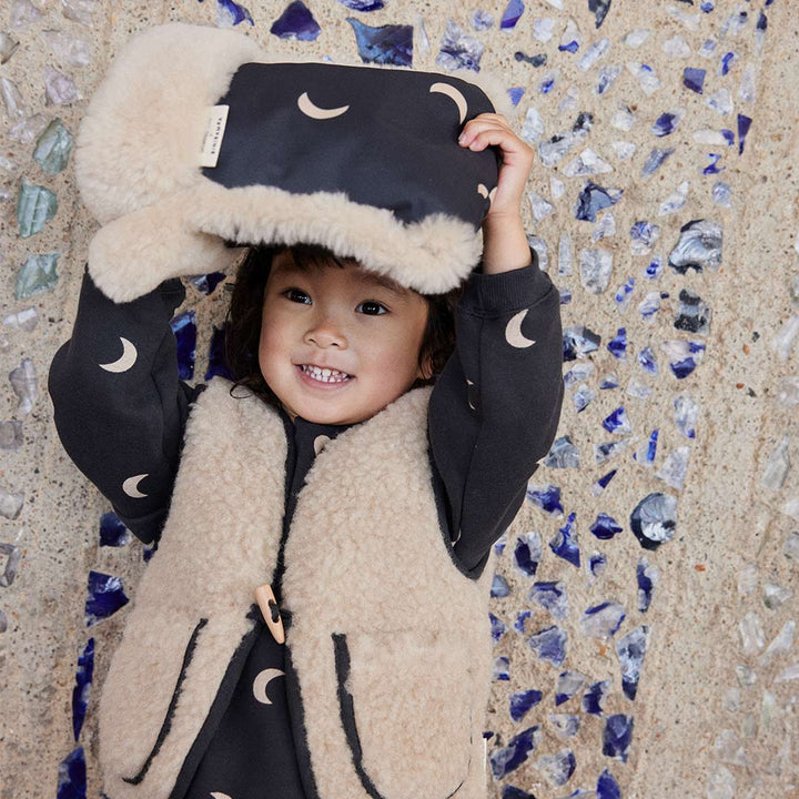 Binibamba X Organic Zoo Merino Snugglevest - Peanut-Tops-0-6m- | Natural Baby Shower