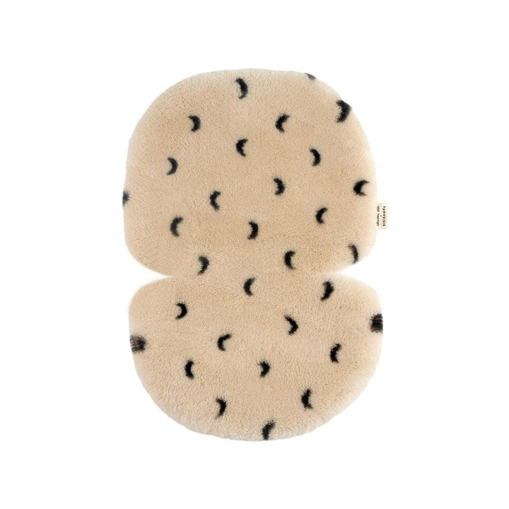 Binibamba X Organic Zoo Sheepskin Snuggler - Midnight Moon-Footmuffs- | Natural Baby Shower