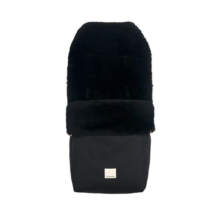 Binibamba Puffmuff Fixed Harness - Noir-Footmuffs-Noir-One Size | Natural Baby Shower