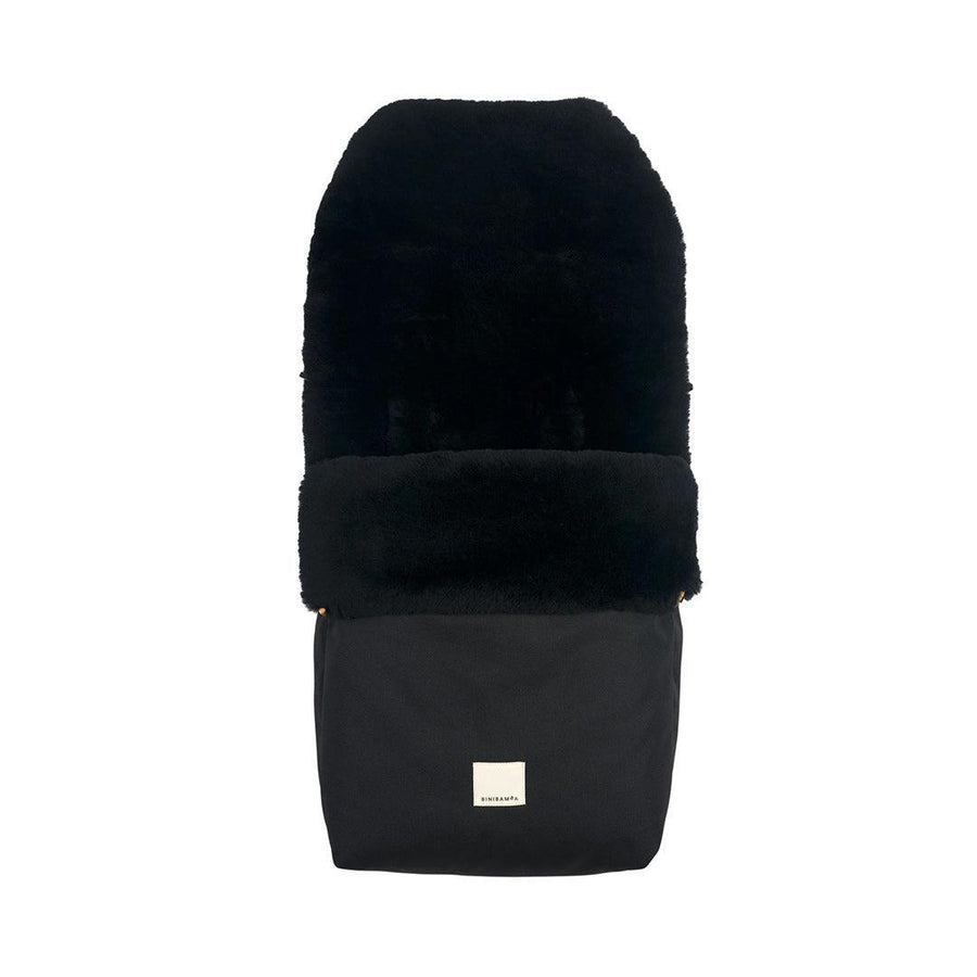 Binibamba Puffmuff Fixed Harness - Noir-Footmuffs-Noir-One Size | Natural Baby Shower