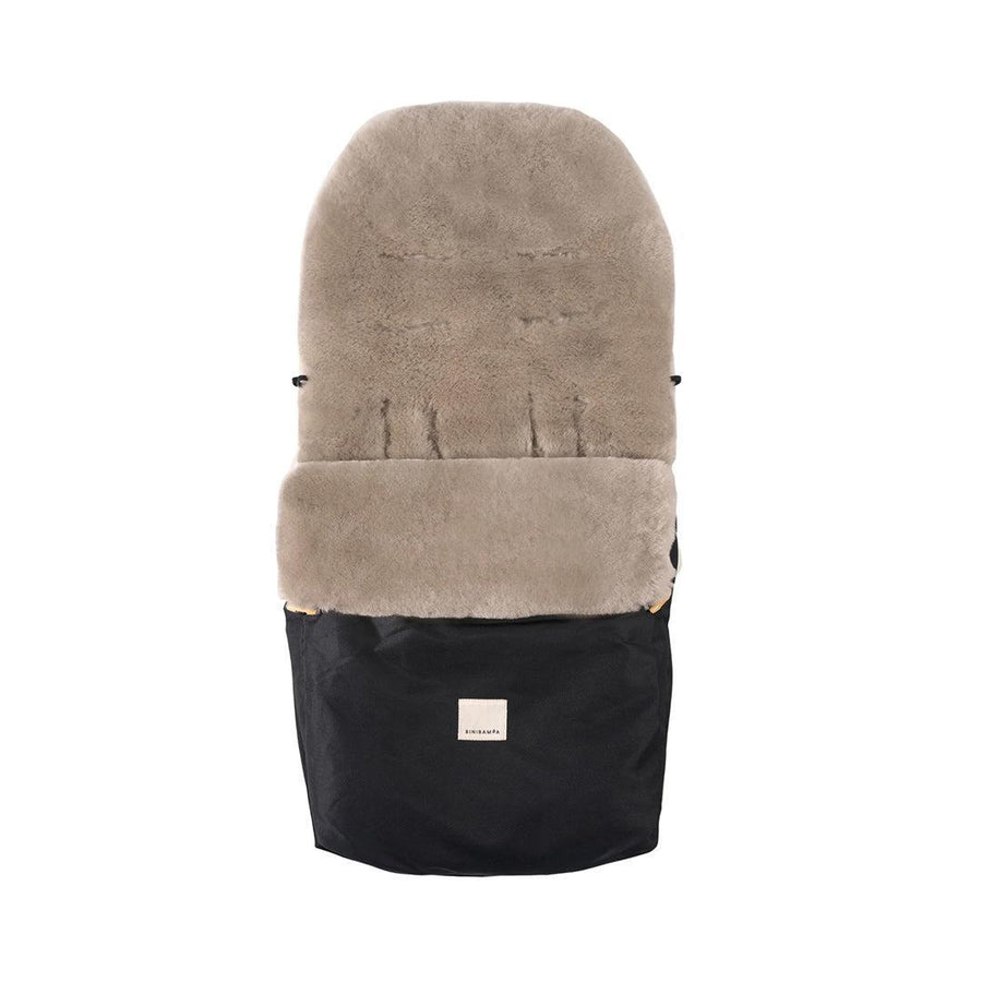 BINIBAMBA Puffmuff Fixed Harness - Noir + Toast-Footmuffs-Noir + Toast-One Size | Natural Baby Shower