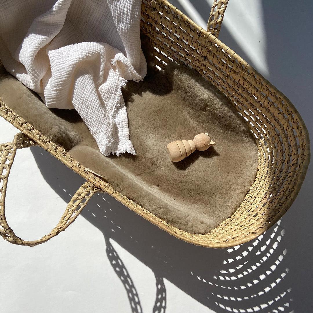 BINIBAMBA Snuggler - Toast-Seat Liners-Toast-One Size | Natural Baby Shower