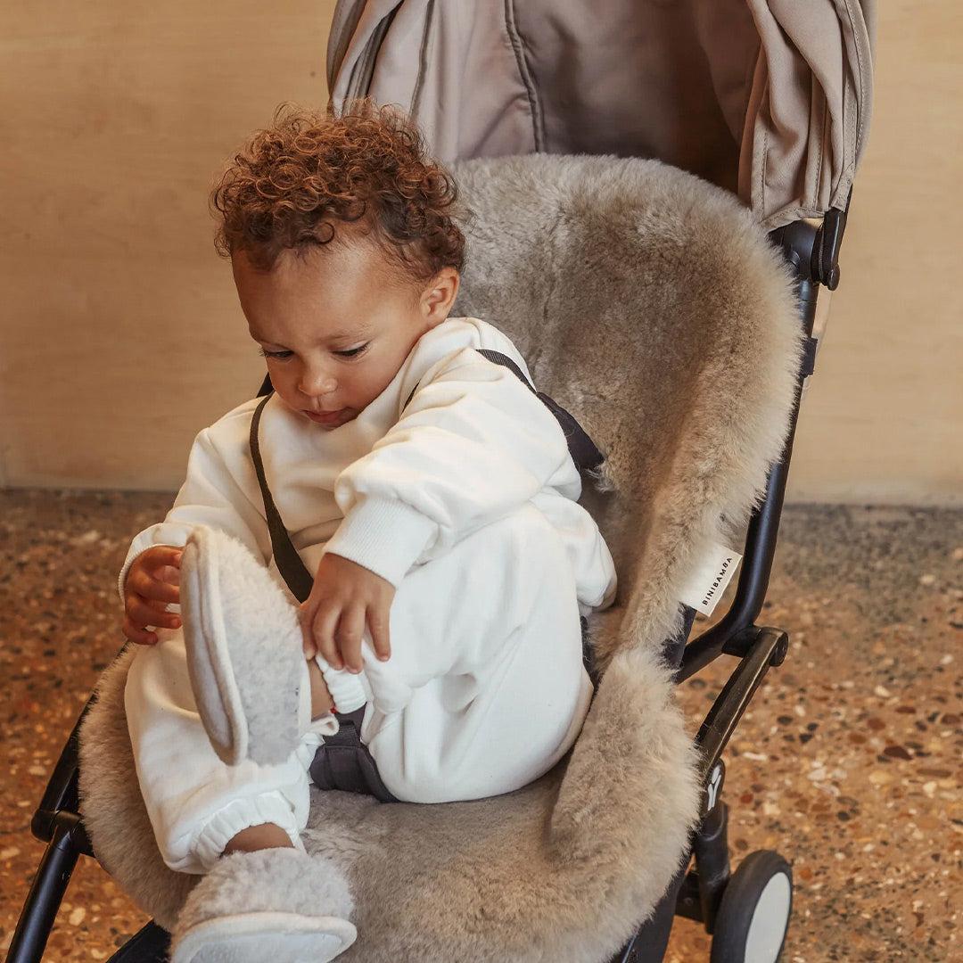 BINIBAMBA Snuggler - Toast-Seat Liners-Toast-One Size | Natural Baby Shower